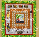 Fish and Crab Quilt by Azalea City Quilters Guild Member