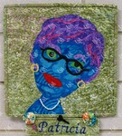 Funky Self-Portrait by Patricia by Azalea City Art Quilters