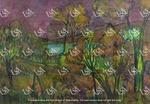 Violet Landscape by Michael T. Gillies