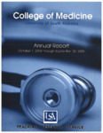 University of South Alabama College of Medicine Annual Report for 2004-2005