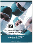 University of South Alabama College of Medicine Annual Report for 2008-2009