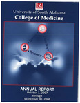 University of South Alabama College of Medicine Annual Report for 2007-2008