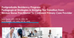 Postgraduate Residency Program: Pedagogical Strategies in Bridging the Transition from Novice Nurse Practitioner to Confident Primary Care Provider by Kelly Stauter and Katherine Bydalek