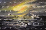 Seagulls by Artist Name Unknown