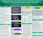 Comparing Composite Severe Weather Indices of Thunderstorm Activity on Sea-Breeze and Non-Sea-Breeze Days in the Mobile, Alabama Area by Elizabeth Seiler