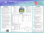 Piloting a Pediatric Screener for Assessing Emergent Literacy with Preschool Children