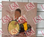 African Drummer Boy by Margret Richey