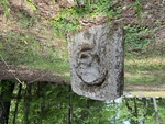 Mt. Nebo Death Mask Tombstone - Ezella "Angel" Nettles (Part 2) by Paula Webb and Ike Nettles