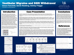 Vestibular Migraine and SSRI Withdrawal